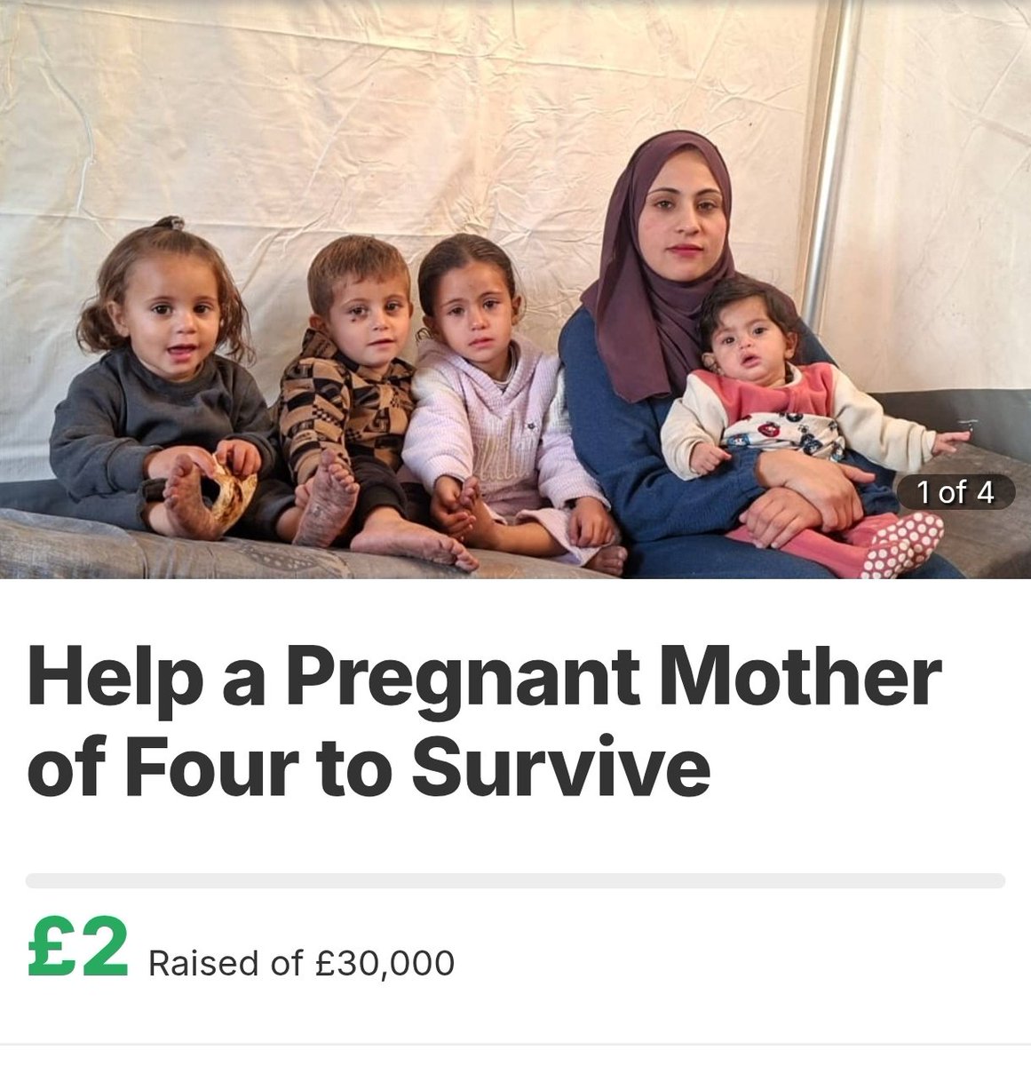 ireallyhateyou's tweet photo. My friend Samar opened a new campaign for her family's survival. She is due to give birth very soon, and won't be around to post her campaign as often, since her camp barely has internet connection. Please support her family by donating, sharing and following @Samar_in_Gaza https://t.co/mybucZV5YI