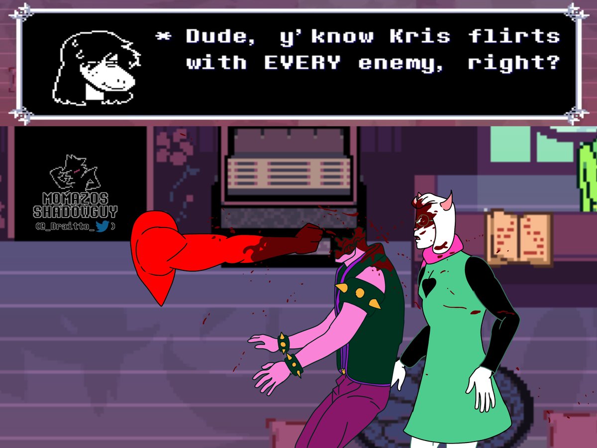 _Draitto_'s tweet photo. Día 185 haciendo curis diarios de Deltarune hasta que el malparido de mi amigo se lo juegue #DELTARUNE https://t.co/GVRkNpqmgT
