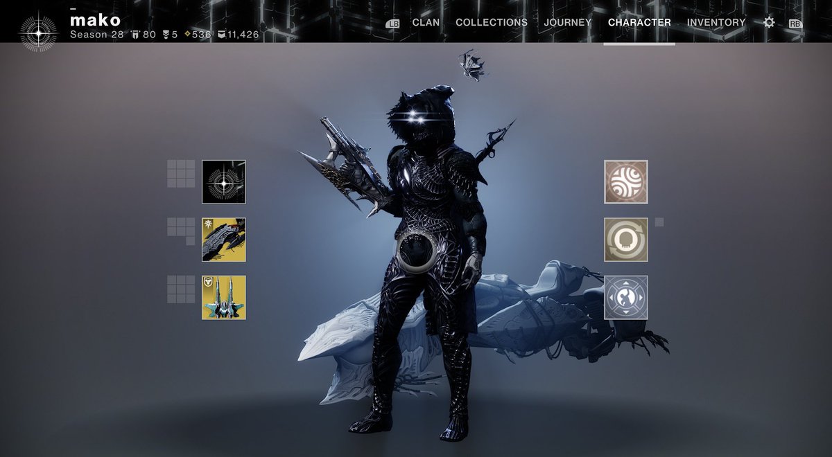 ohthatsmako's tweet photo. LUCENT // #destiny2 #destinyfashion https://t.co/S99xX0qiPg