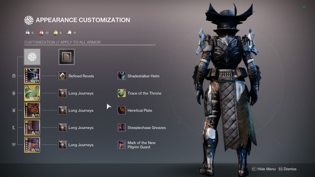 TheGogyV's tweet photo. @falloutplays @DattosDestiny My crucible getup. A slayer of monsters and beasts in the darkest of places throughout the system. https://t.co/R4kGHDXHnf
