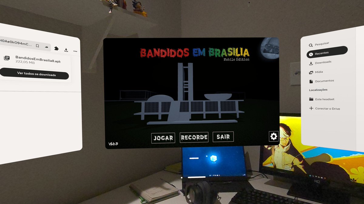 Endz_15's tweet photo. Bandidos em Brasília no VR 👀

Qualquer pessoa que pegar um óculos desse da Meta TEM que fazer um "desbloqueio" sem condições oq fizeram com o Android modificado deles https://t.co/WLp9Rb4d4B