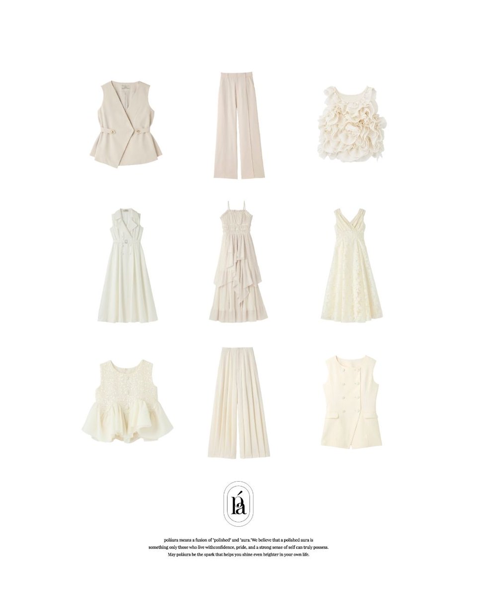 polaura_jp's tweet photo. poláura 2026 SS Collection

9 Best-Selling Items♡ https://t.co/dlU3oYWgU9