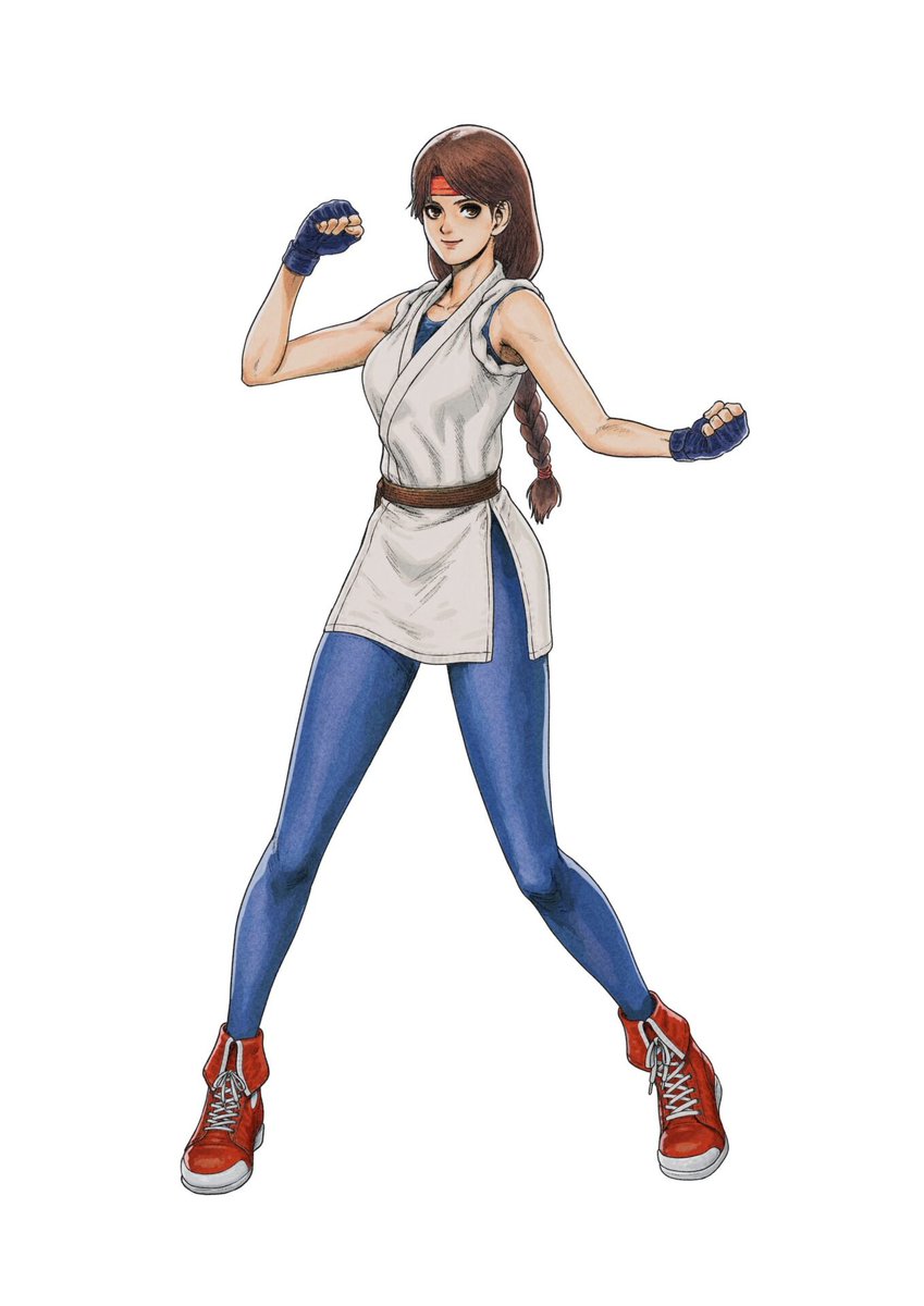 Scotia834's tweet photo. King and Yuri Sakazaki's Art of Fighting 3 artworks (crazy sentence to say) https://t.co/u0sxPcfI5R
