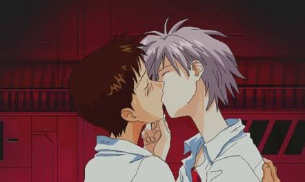 Vkorv0's tweet photo. @Kimonababaca @s0roch4d Fora a parte do shinji ikari ser bissexual, ele tem uma relação velada com o Tabris (Kaworu), já que ele é o ÚNICO que demonstra afeto pelo Shinji o mangá inteiro, sendo o único que fala que ama ele. https://t.co/wJVGcWcLiW