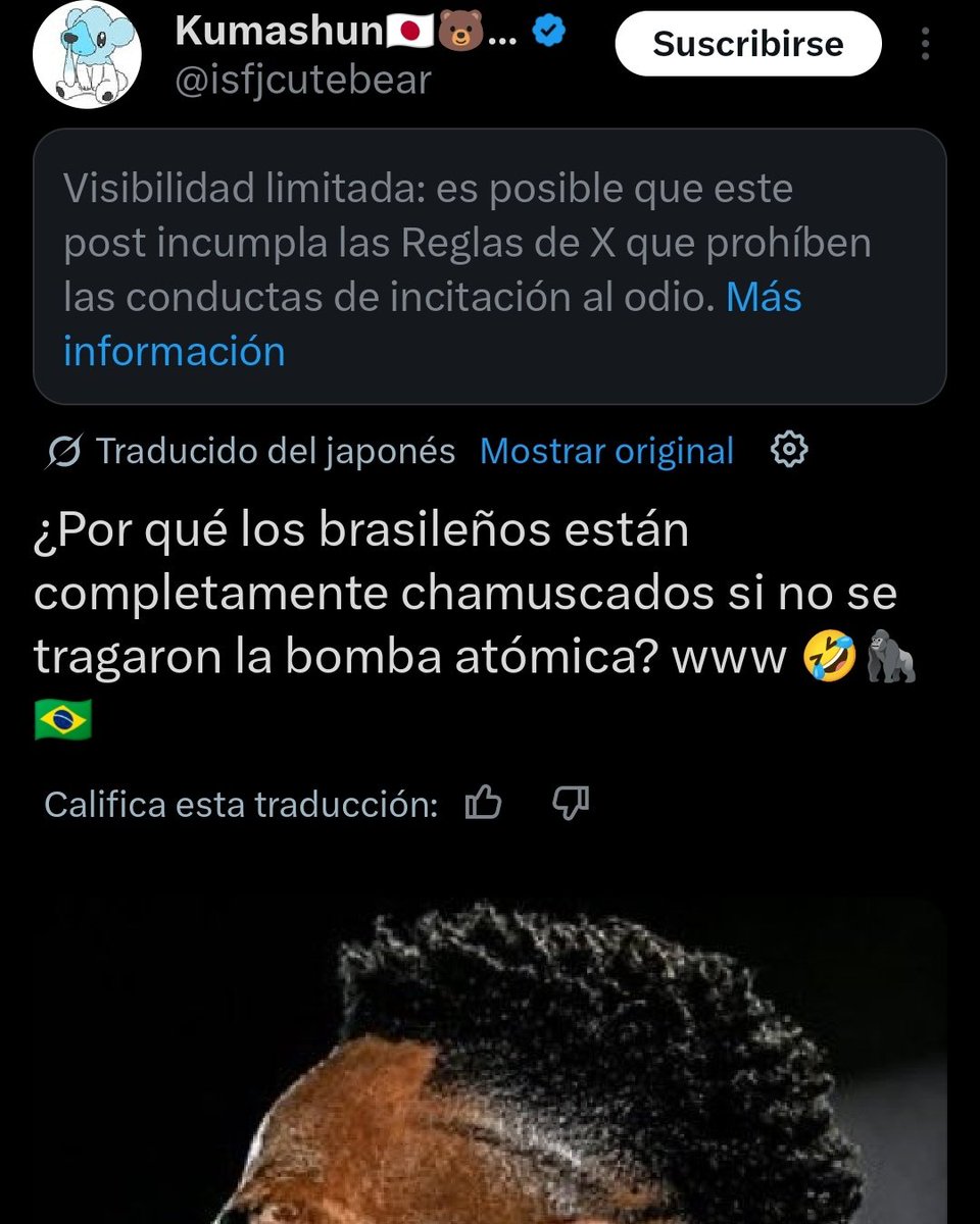 RevenRV's tweet photo. Oficialmente empezó el mundial con más racismo y xenofobia de la historia. DISFRUTEN. https://t.co/MO882GBGnv