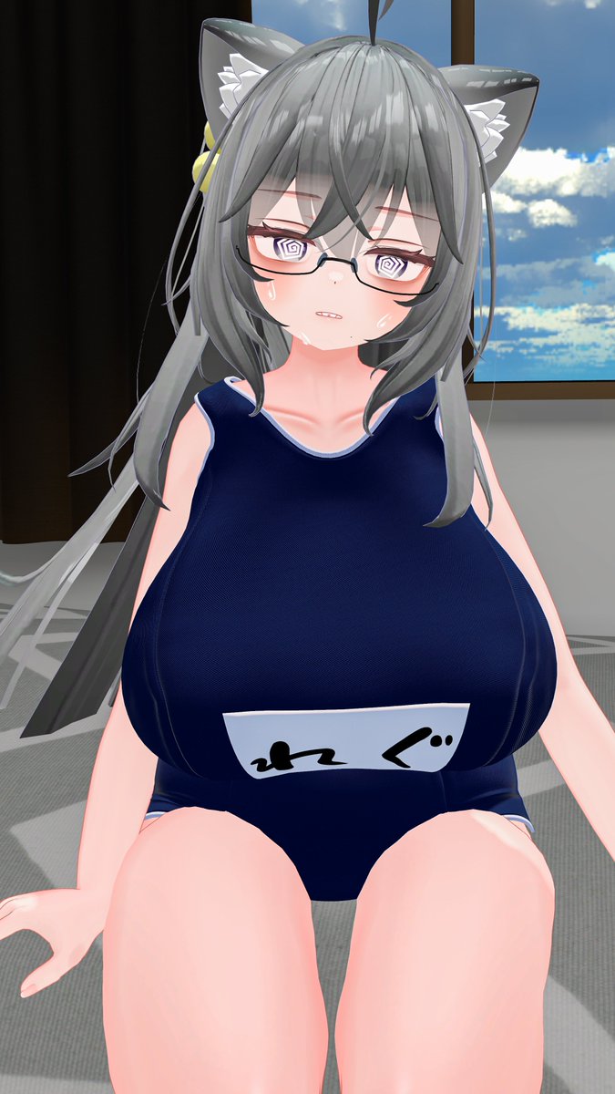 ANCR_eret's tweet photo. 水着衣装も 
①部屋の中で②私服と並べて
ってやると、なんか癖っぽく見えるって話です https://t.co/9UYlCbwj0T