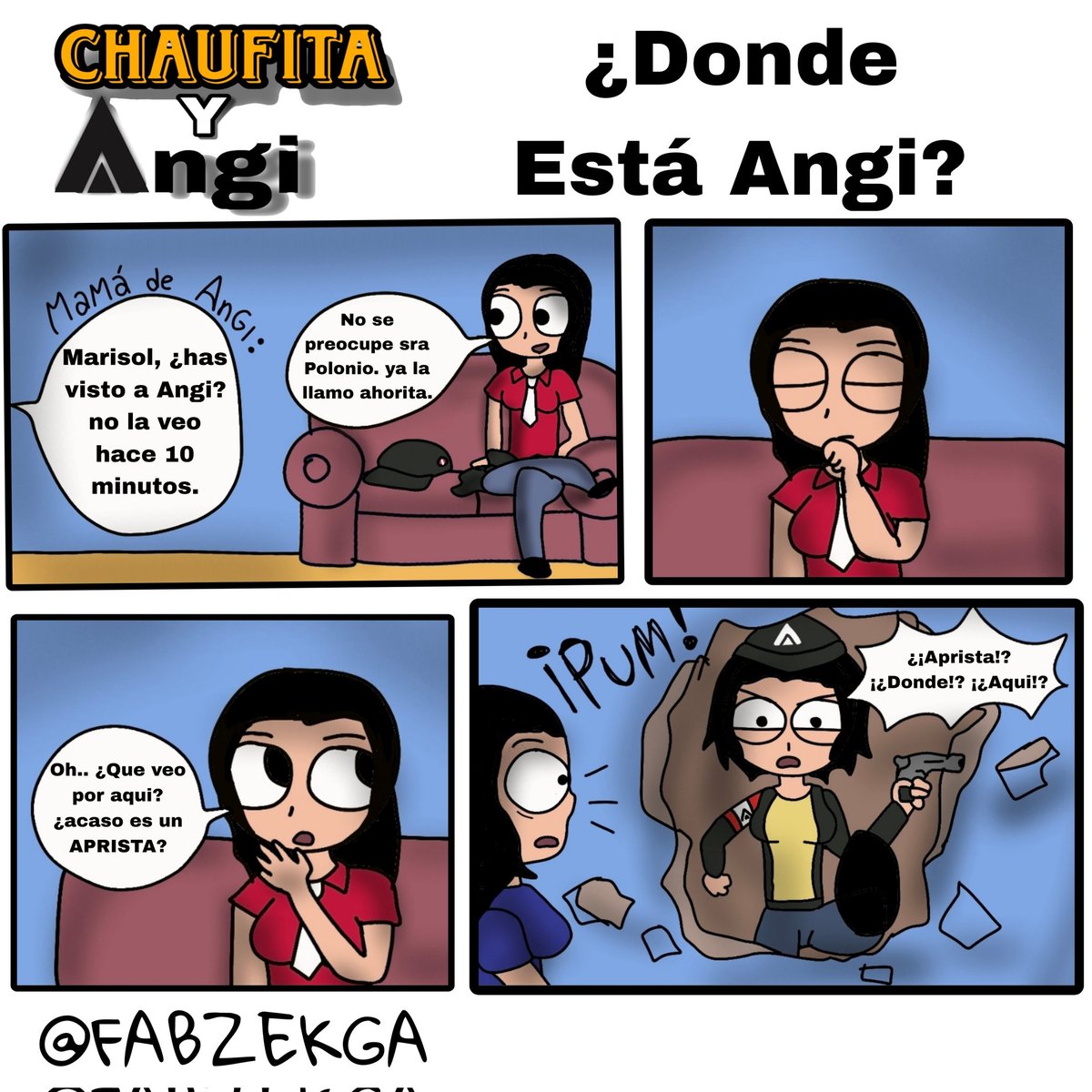 fabriFilms's tweet photo. Chaufita y Angi: ¿Donde está Angi? https://t.co/3kdWCLwfDa