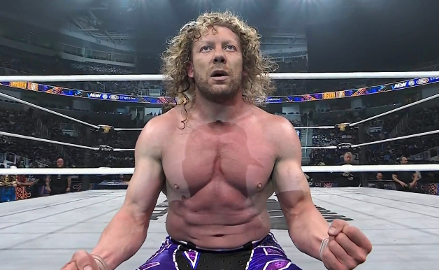 WrestlingCovers's tweet photo. KENNY OMEGA WITH THE W! 👏👏
#ForbiddenDoor #AEW https://t.co/fVMZRvN4xA
