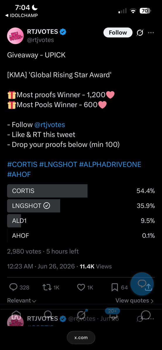 michjfv's tweet photo. @rtjvotes shotties we got this🙏🙏 https://t.co/GoJmxw2UKc