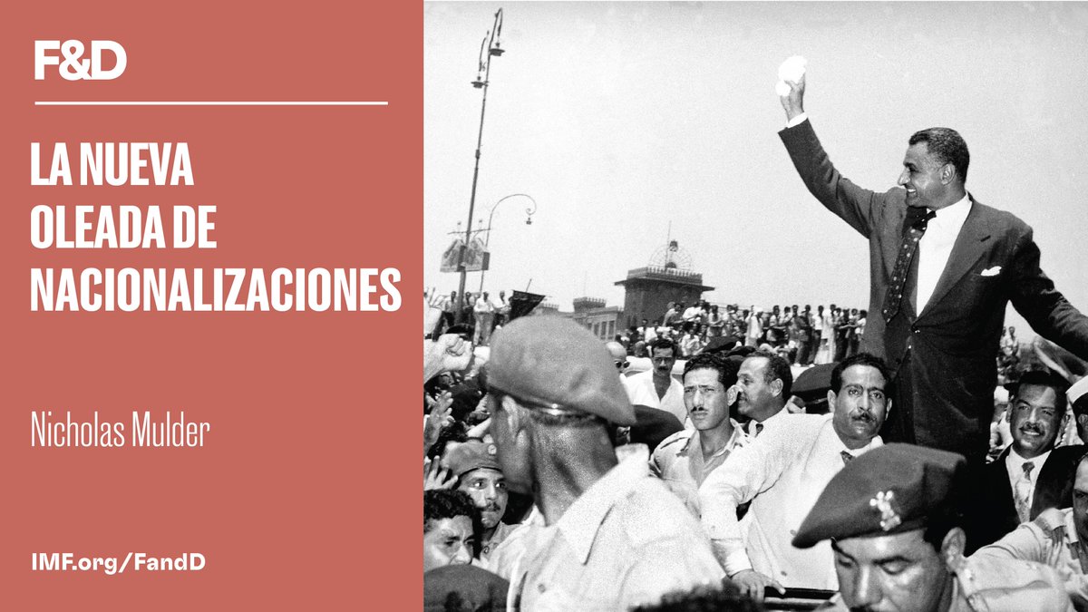 FMInoticias's tweet photo. Una nueva ola de nacionalizaciones impulsada por la geopolítica, la transición energética y los shocks de la oferta está transformando la participación del Estado en los mercados, escribe Nicholas Mulder en la revista F&amp;D.  https://t.co/YzzEUDYnXn https://t.co/opxCL6YOs6