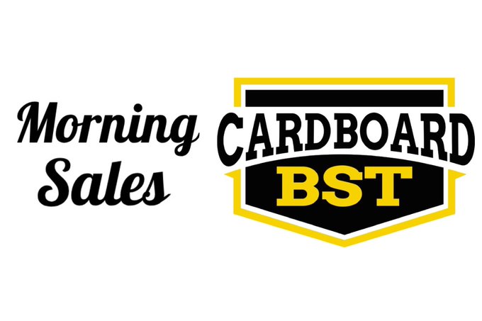 cardboardbst's tweet photo. MONDAY Morning Sales Thread! (June 29, 2026)

BUY - SELL - TRADE

*No links
*Post pics and prices if selling
*Be specific about ISO needs
*Any types of cards are okay! Boxes, singles, lots, cheap, expensive, tcg, etc https://t.co/bCCUNkeEYz