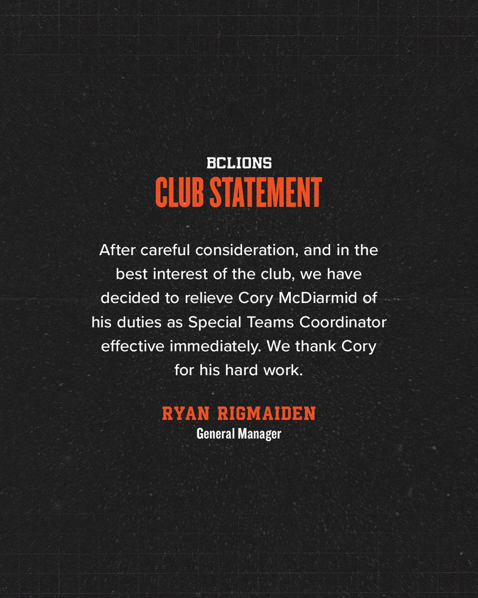 BC LIONS tweet media