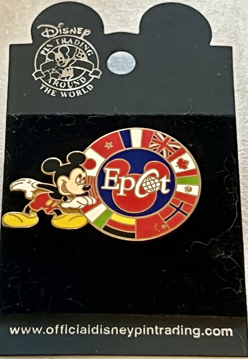 TeriE's tweet photo. VINTAGE #DisneyPin EPCOT #WorldShowcase Mickey Mouse #InternationalFlags 2004 NEW NWT
https://t.co/d66vHSPElk
#vintagedisneypins #vintagedisney #vintageEPCOT #disneyparks #waltdisneyworld #disneyworld #MickeyMouse #disneycollectibles #disneypinsforsale #disneypintrading #EPCOT https://t.co/GFgIiYBGya