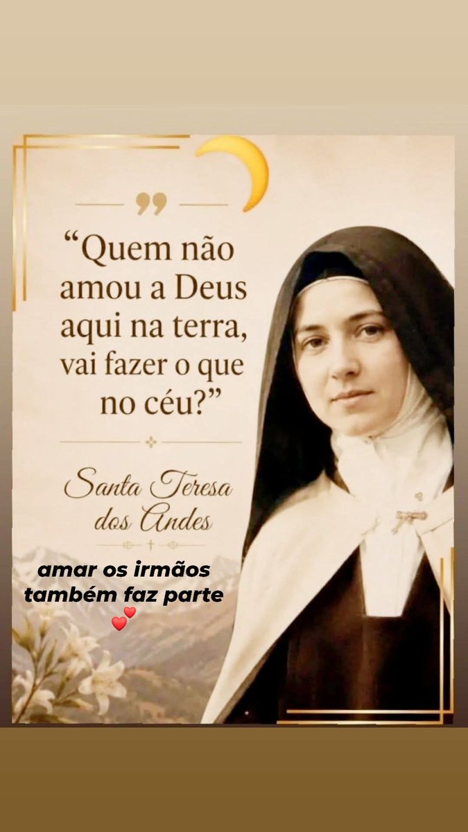 IrmSil1's tweet photo. Santa Teresa,rogai por nós https://t.co/TM52aPHrrK