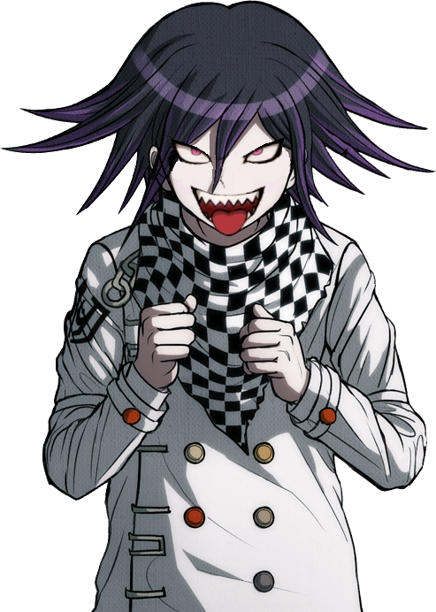 Mushoontwt's tweet photo. my friend keeps calling kokichi kazuichi so i made this https://t.co/4KkkTHxXWH