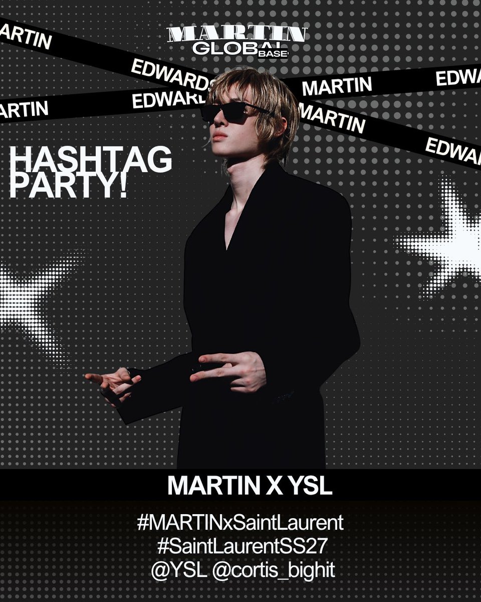MARTINGLOBAL_'s tweet photo. ❤️‍🔥BOOST YSL FOR MARTIN❤️‍🔥

🎯Target: 300 replies

Use the sample sentences in the file below to mass trend.

#MARTINxSaintLaurent #SaintLaurentSS27  @YSL @cortis_bighit

🔗 https://t.co/uogG5vcjUy https://t.co/7TSwWKUATn