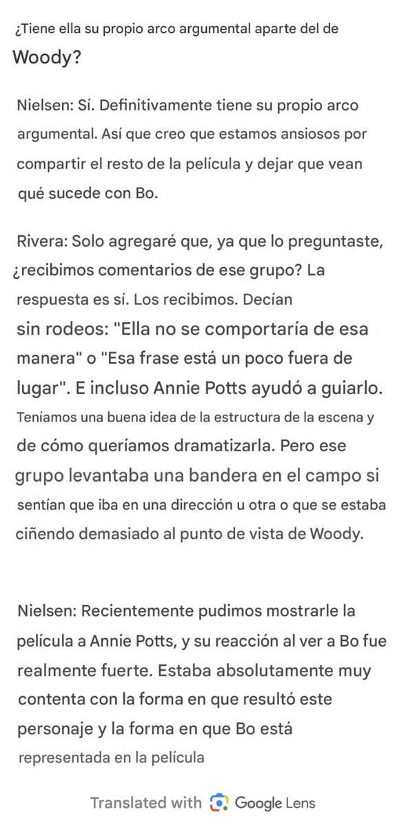 TttelaC's tweet photo. @GIrwui @YoSoyDavyJones Salvo la escena donde llama a Woody "accesorio" nunca se me hizo malo el cambio, pero vaya que si tuvo una cuestión política, cuando John Lasseter la estaba basando en su esposa porque Betty estaba inspirada en ella. https://t.co/tBWZcjs7hS