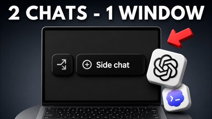 DavidEstrine's tweet photo. I feel like the Codex side chat is one of the most underrated features! 

I really like how it has the same context as the main chat, but one issue I find is there is no nice way to bring context from

side chat -> main chat.

Maybe add a toggle? @OpenAI https://t.co/IvZ3e1gKF4