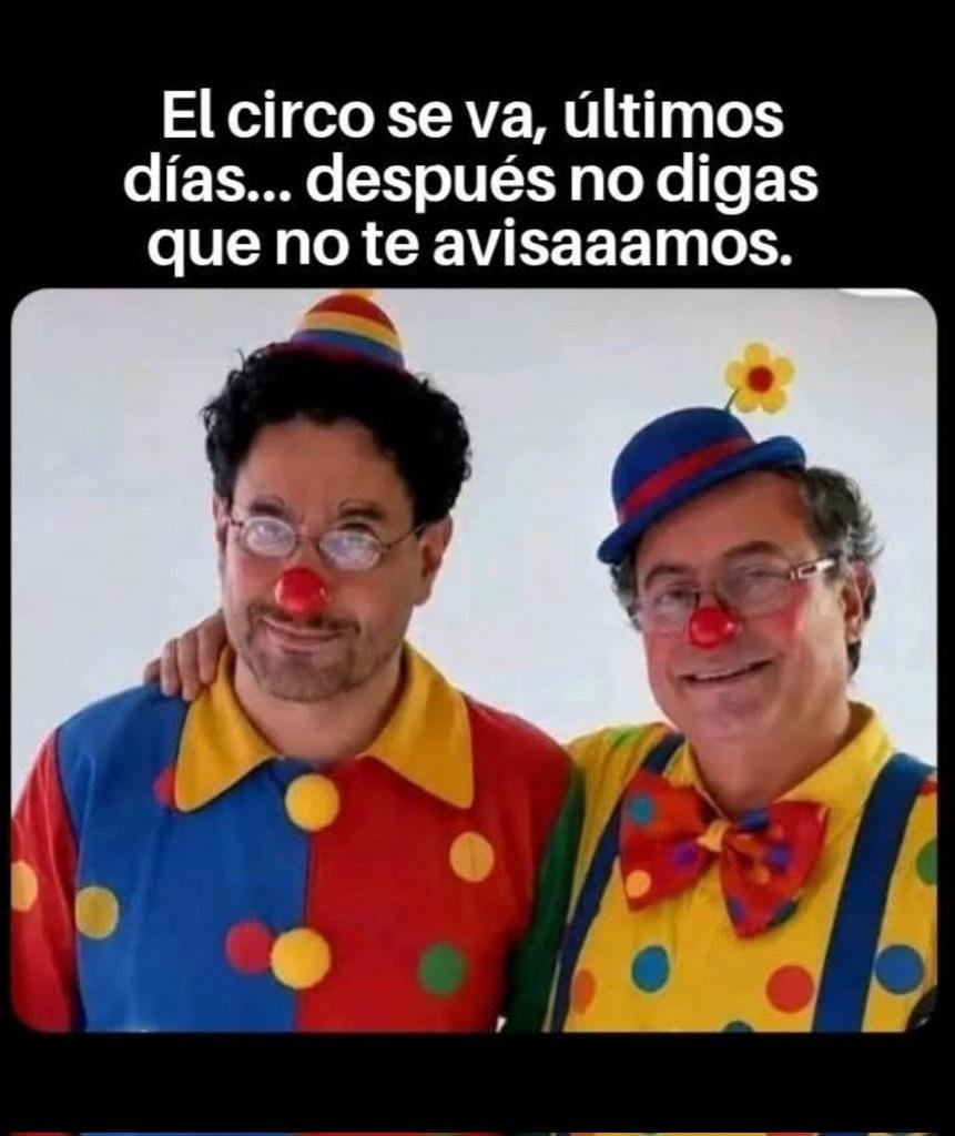 BaricharasThe's tweet photo. @Betocoralg A Llorar al Valle, ... porque  el Circo ya se va, y lo van a dejar solo en la Causa " Camarada " https://t.co/TLViAy8eoH