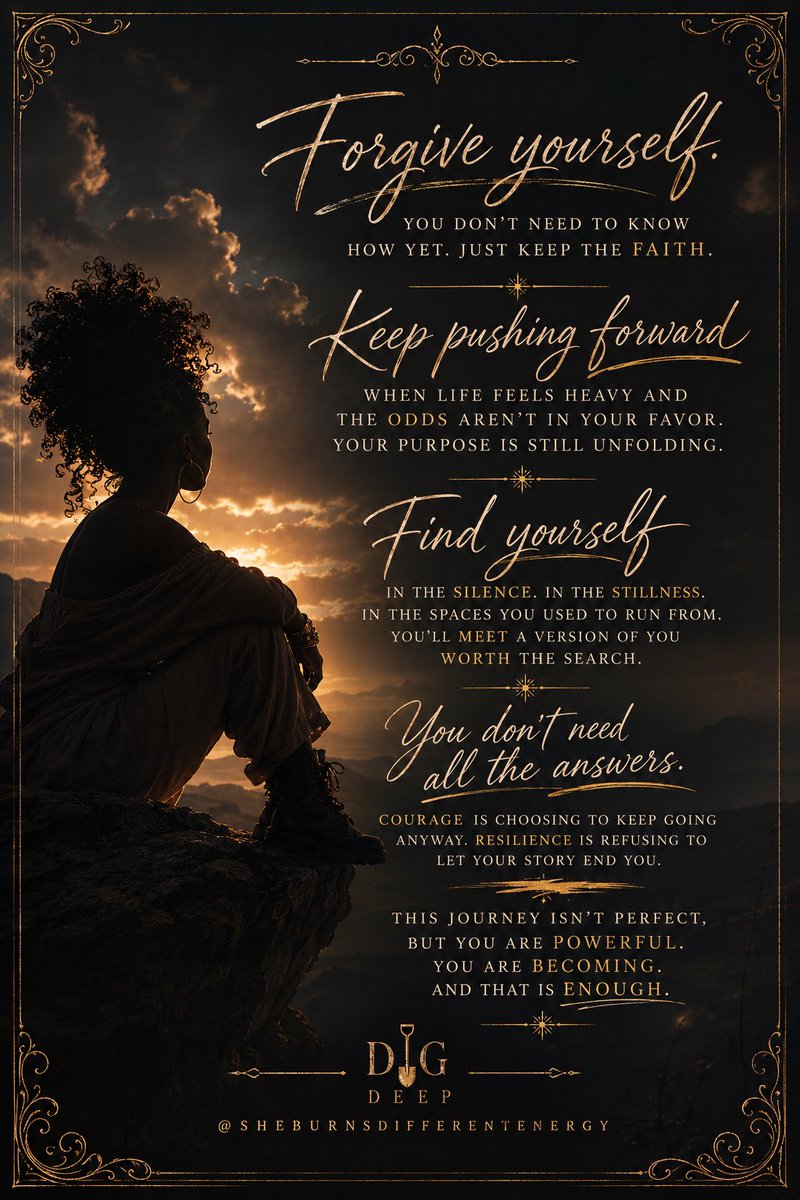 Deeplynikkid's tweet photo. Forgive Yourself 🫂❤️‍🩹 https://t.co/D27d7HAX0a