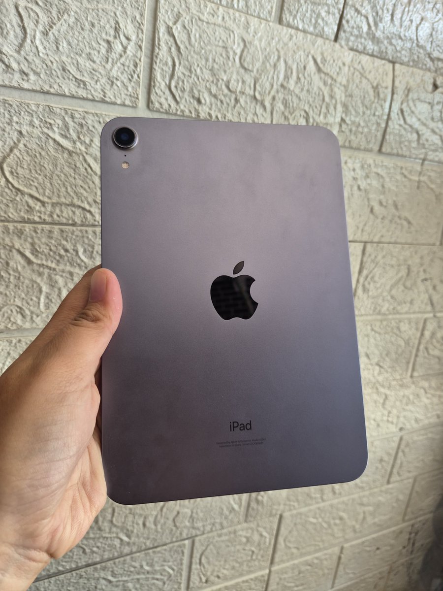 asnoviaaaa's tweet photo. WTS IPAD MINI 6 64GB PURPLE
✅️GOOD CONDI PEMAKAIAN PRIBADI
✅️FULLDUS
✅️FREE CASE 2
✅️FREE TEMPERRED GLASS

AMAN SENTOS IPAD NYA,BISA OYEN ATAU MANUAL YAA😍 DM AJA 

Wts ipad iphone ipad mini 6
#ipad #apple #ipadmini6 #zonauang #zonajajan https://t.co/lbU6mgajMU