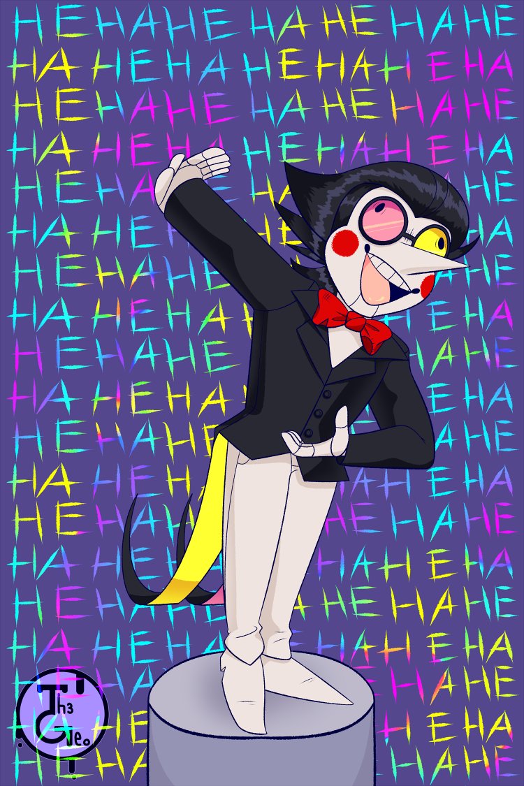Th3Geo_80's tweet photo. 💸 [ Deltarune ]

Fanarts of Spamton that I did over the years ✨ https://t.co/4pw9dw9v81
