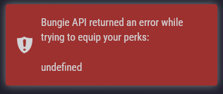 M3KSG's tweet photo. @lightdotgg At times when trying to apply popular perks the following error is displayed. https://t.co/lYS35lyPm8