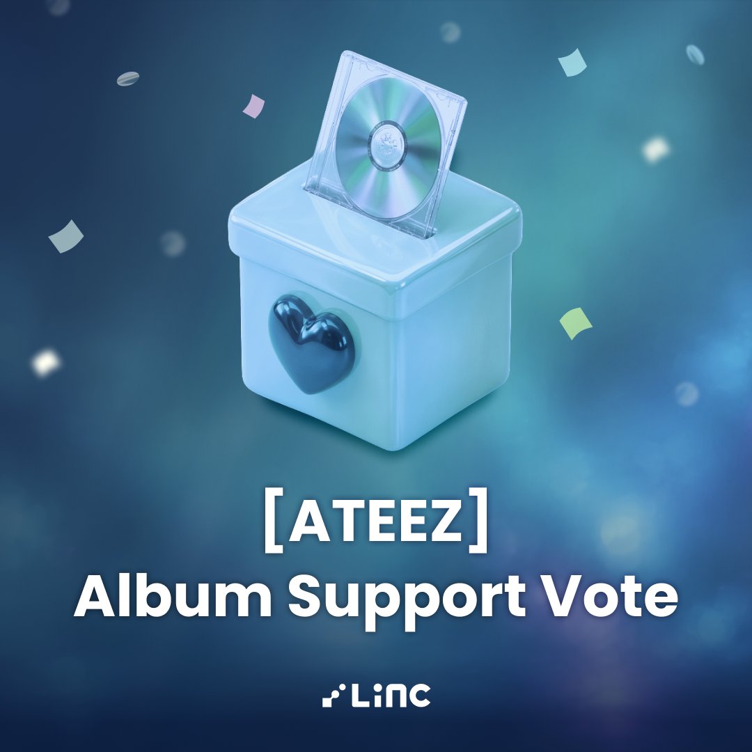 linc_fan's tweet photo. 🗳️ATEEZ 앨범 서포트 투표 OPEN!
 
투표 참여로 최애 그룹의 초동에 기여해 보세요!
5백만표 달성 시, 앨범 서포트 가능🚀
 
📌 LiNC Download : https://t.co/fEReVSPuCu
📌 LiNC 앱 내 투표 탭에서 “앨범서포트” 선택
 
#LiNC #앨범서포트 #ATEEZ #에이티즈