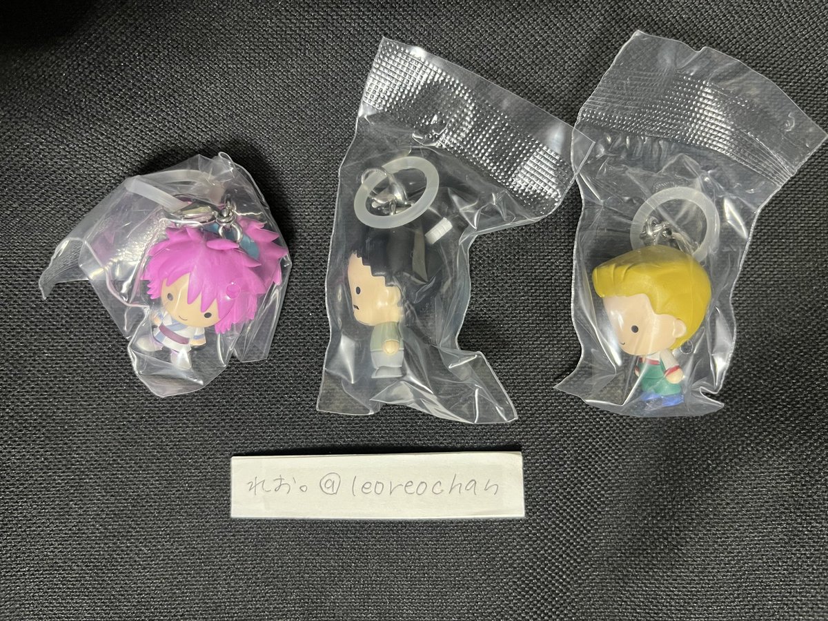 leoreochan's tweet photo. 【交換】 HUNTER×HUNTER  ハンターハンター　めじるしアクセサリー

譲：マチ ノブナガ フィンクス

求：クロロ キルア ヒソカ クラピカ ゴン シャルナーク

郵送希望。
検索からでもお声掛けください。 https://t.co/rNZmM9aNBV
