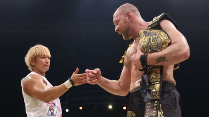 HijoDeWrestling's tweet photo. Shooter.
#AEW #NJPW #CMLL #STARDOM #ForbiddenDoor https://t.co/A9BieyriQH
