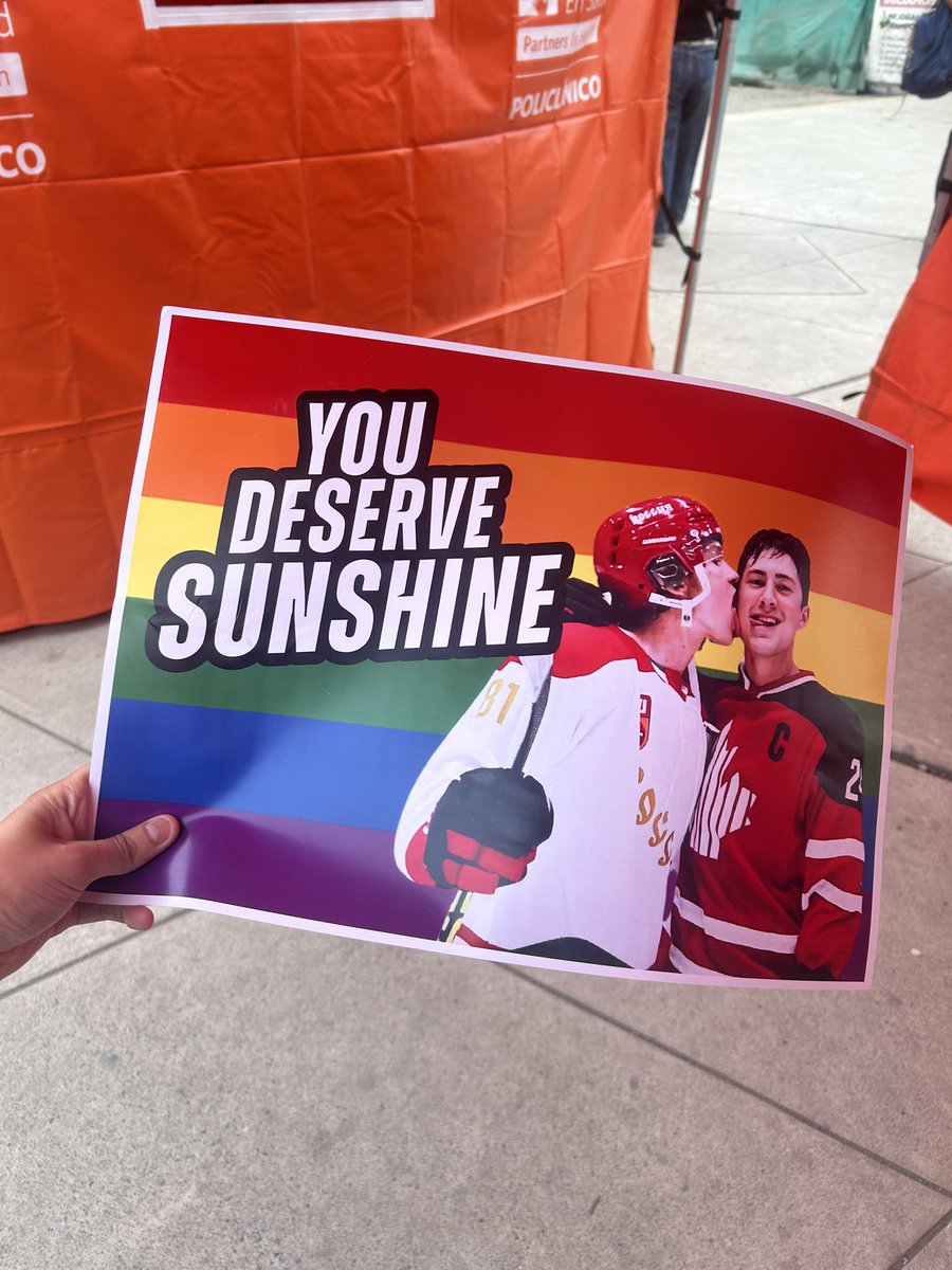 heatedrivalrype's tweet photo. 𝗣𝗥𝗜𝗗𝗘 𝗠𝗔𝗥𝗖𝗛 𝟮𝟬𝟮𝟲 𝗜𝗡 𝗣𝗘𝗥𝗨 🏳️‍🌈

Thank you to everyone who came out yesterday for the Pride March 🫶🏼✨ 

We will always celebrate love, courage, and above all, visibility 🩷

We all deserve sunshine 🏳️‍🌈

#MarchaDelOrgullo2026 #Hollanov 
#HeatedRivalry #Peru https://t.co/87rd3O3y7W