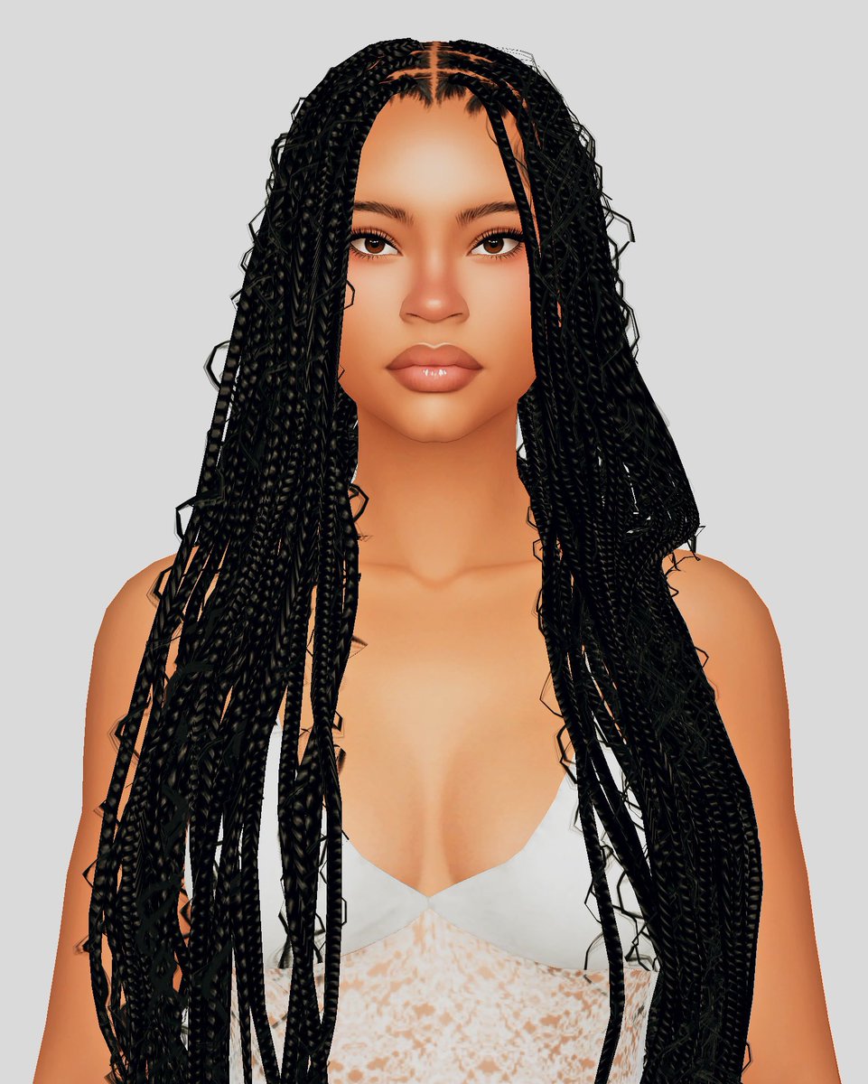 thetexassimmer's tweet photo. closed out the weekend in cas, meet Chelsie #TheSims4 https://t.co/4IQETdQG7W