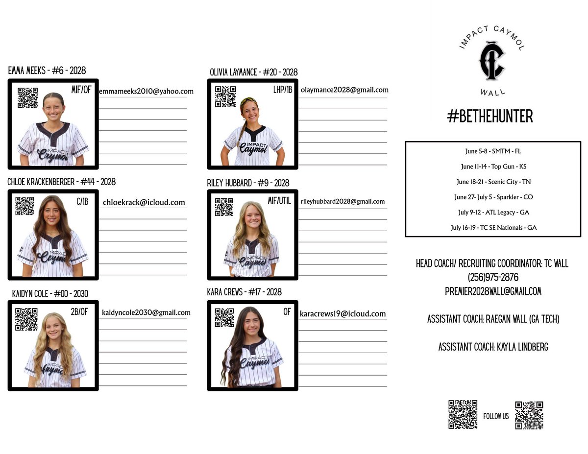 tcwall45's tweet photo. Coaches, come see us!
@icnationalwall @RaeganWall24 @kklindy123 @LauraMatthews12 @ElzeyMatt @mzerkleee @CoachJordanFAU @CoachDeOliveira @NataliePooleUSM @zoeschafer1 @rwwagner @bshipman44 @oliviaadyan @mandygardner24 @livforshey @noahbsanders @SidwellRob @LineDsoftball https://t.co/ozzw84bBpY