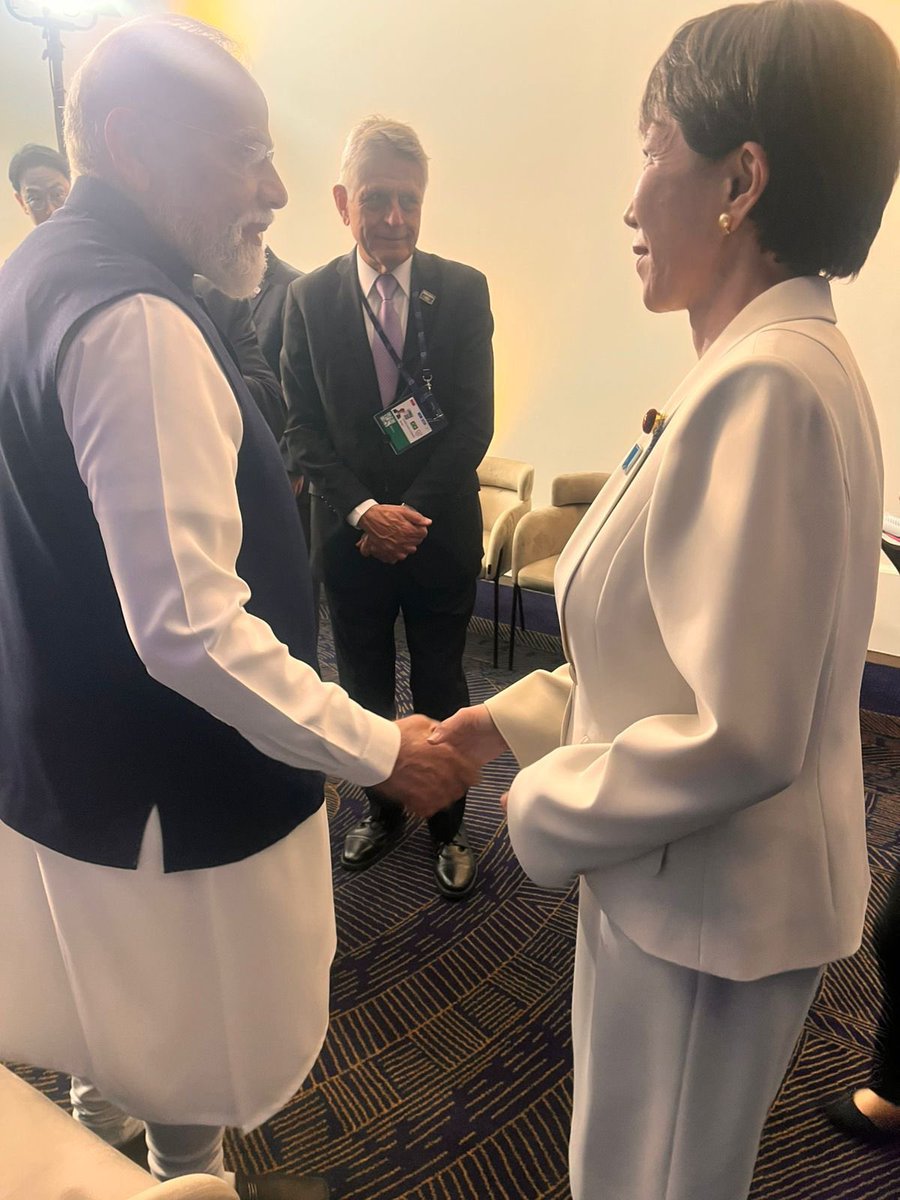 高市首相のインド訪問 今から二日後には、高市首相がインドを訪問され
