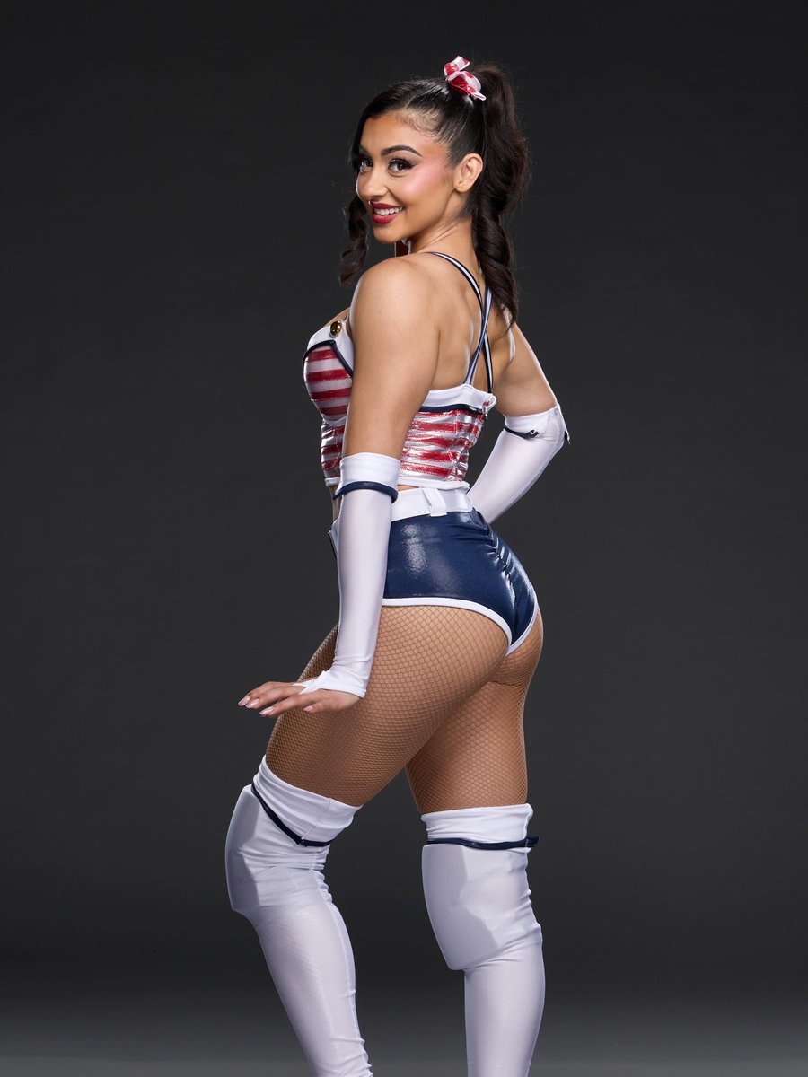 AriannaGraceWWE's tweet photo. Just a lil American sailor girl 🫡 #greatamericanbash #wwenxt https://t.co/eQveyezl6F