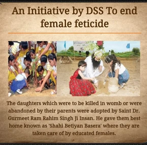 Anjuinsa258036's tweet photo. Revered Guru Saint Gurmeet Ram Rahim ji adopted 79 orphan daughters of Mamta Bal Sadan Sansthan in Saswad, Maharashtra, and took full responsibility for their upbringing, education, married and bright future. #EmpowerDaughters 
#EducationForAll https://t.co/qevOzP6Uvm