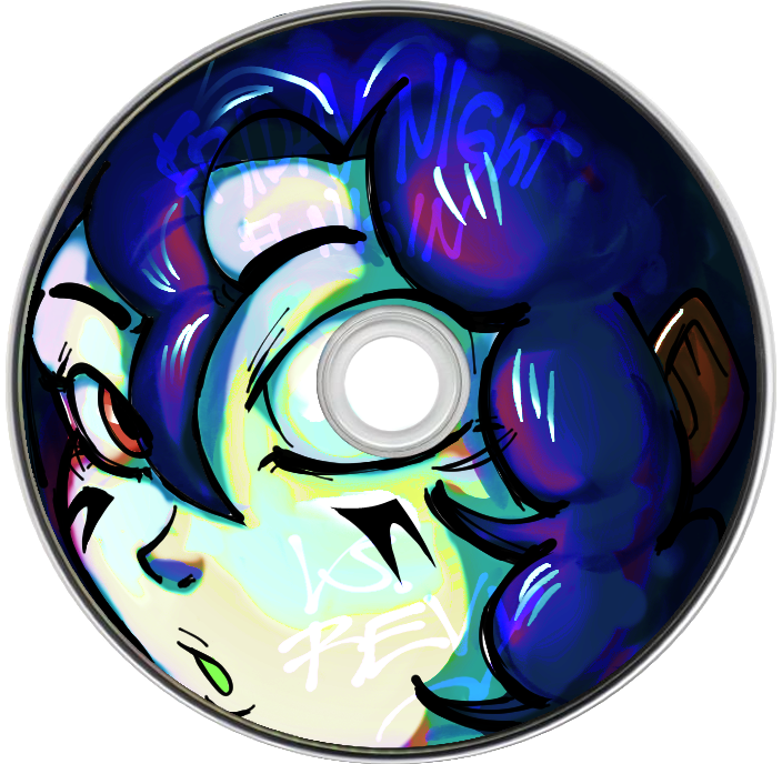 psykoevie's tweet photo. Playable Revy didn't made the cut on Funkcon 2, sorry guys.
I'm pretty bummed out about it but here's the disc me and @OreganoOnPizza made, it was going to be use for the transition haha! https://t.co/jXqnqOd2Q3