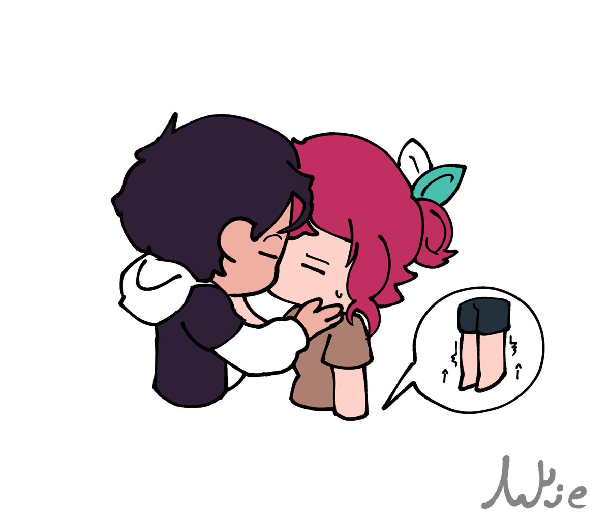 Nukie63's tweet photo. @_Morick 5/6 Kiss ✨ https://t.co/ccjbcnWi8T