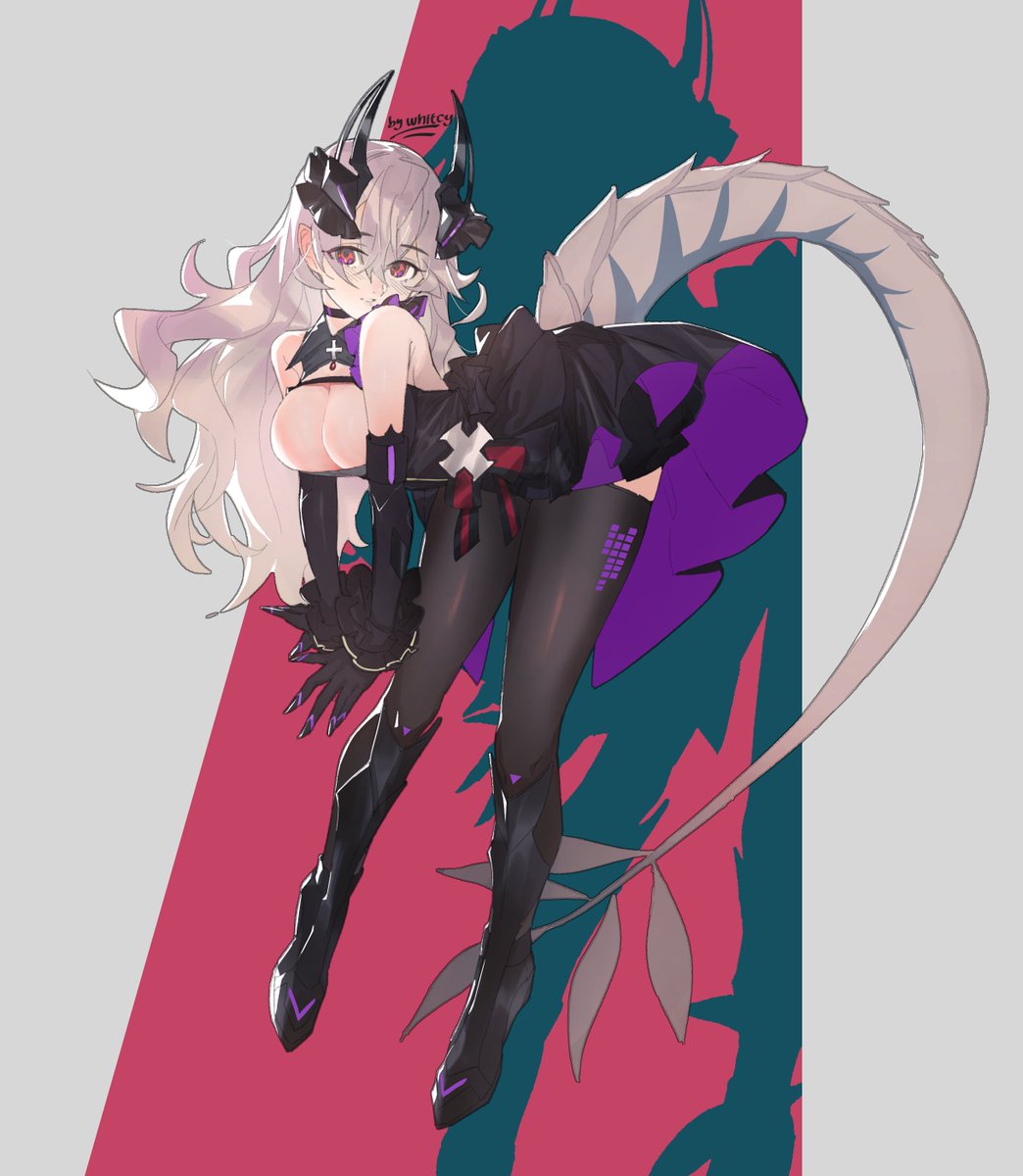 Whitcy5525's tweet photo. Oh no, there was a mistake in the version I posted earlier. The one I'm posting now should be fine.
This commission is about Female Corrin in the μ Outfit form AzurLane
#fefates https://t.co/tp721wTwWA