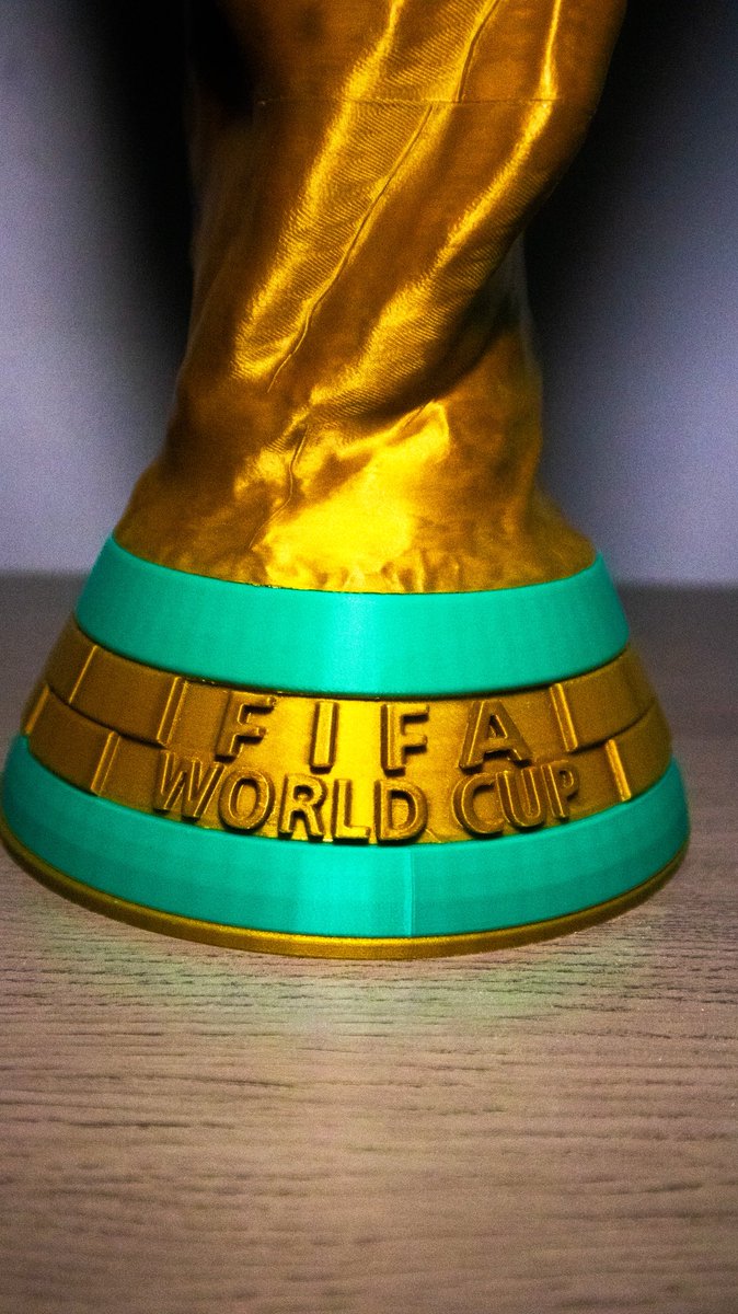 venuz3d's tweet photo. World cup💛⚽️🏟️

#3dprinted #3dmodel #3dprinting #worldcup #mexico🇲🇽 https://t.co/llylRRkEIB