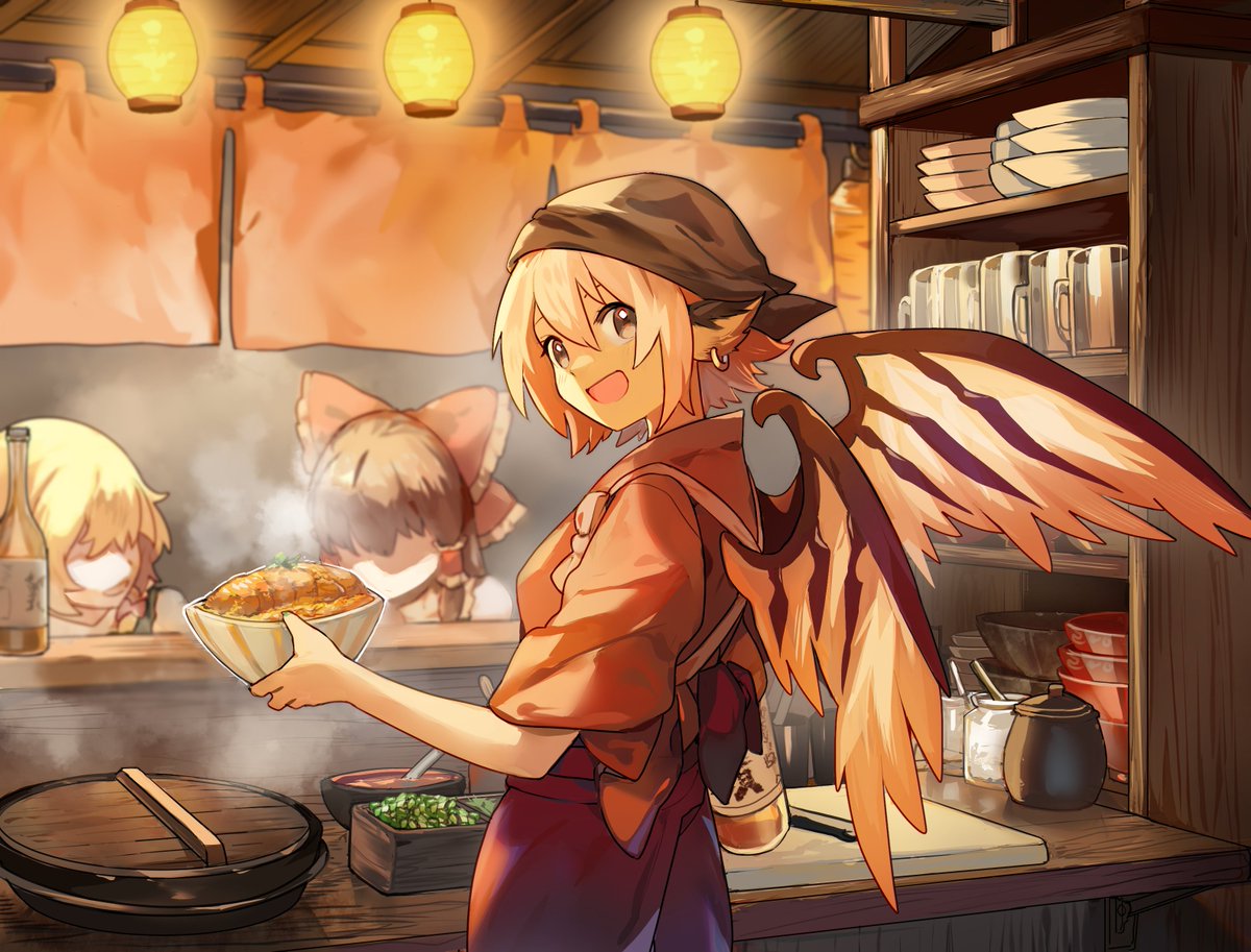 touhou_station's tweet photo. 『恋色の境界』水山めろ先生の最新作が登場！
新連載『今夜は夜雀の屋台で』1話が公開

原作：東方Project
漫画：水山めろ
※配信期限2026年7月27日11:00
https://t.co/Q6kEQ14GBw
出典元：東方外來韋編 
#今夜は夜雀の屋台で https://t.co/5GRP9zMUSc