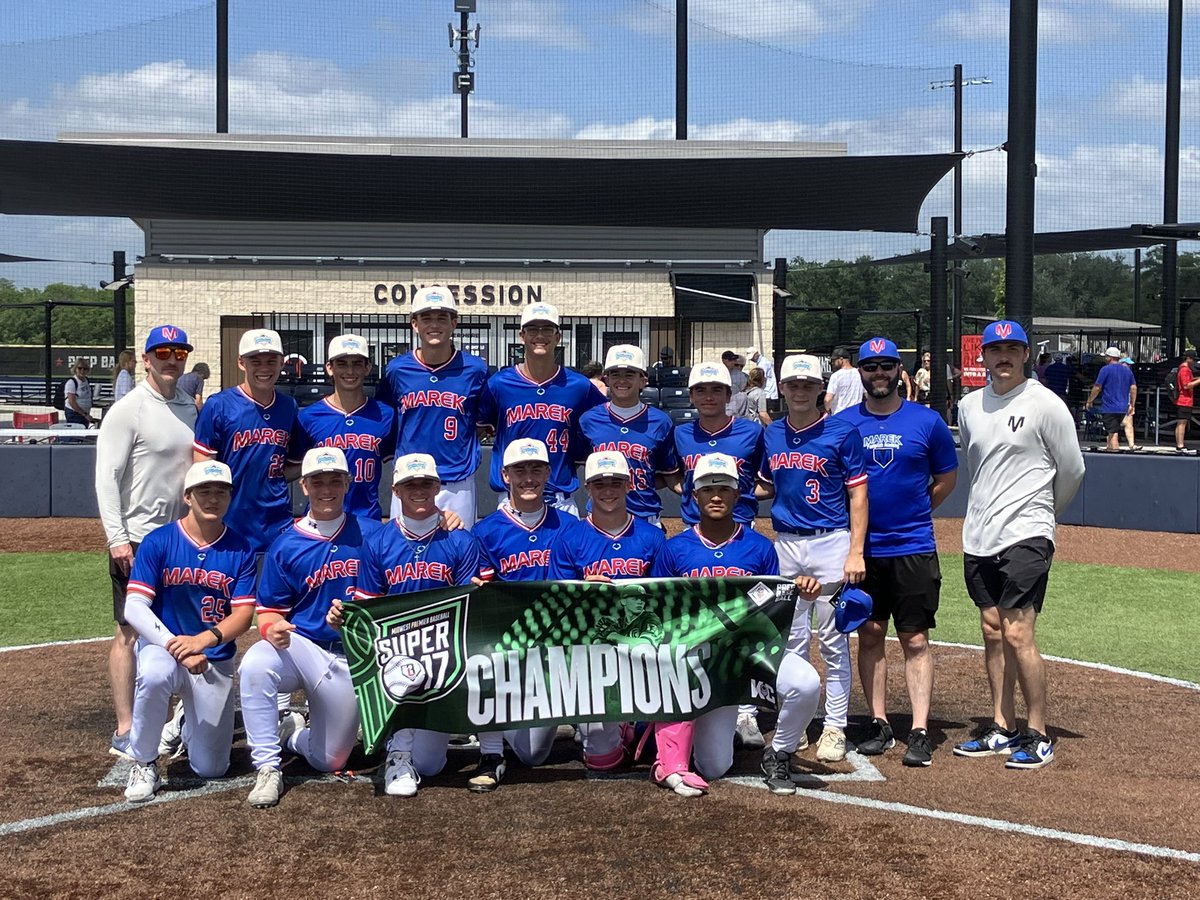 ColeHass08's tweet photo. Great tournament for @MarekAcademy 
PBR Super 17 Champions

Had a great start on the mound

4.1 IP
16 BF/7 Strikeouts
0 BB
0 Runs
2 Hits
@BUncommitted @Jimmy_PBKC @PrepBaseballMO @PBTKansasCity https://t.co/ICpkbgpJmy