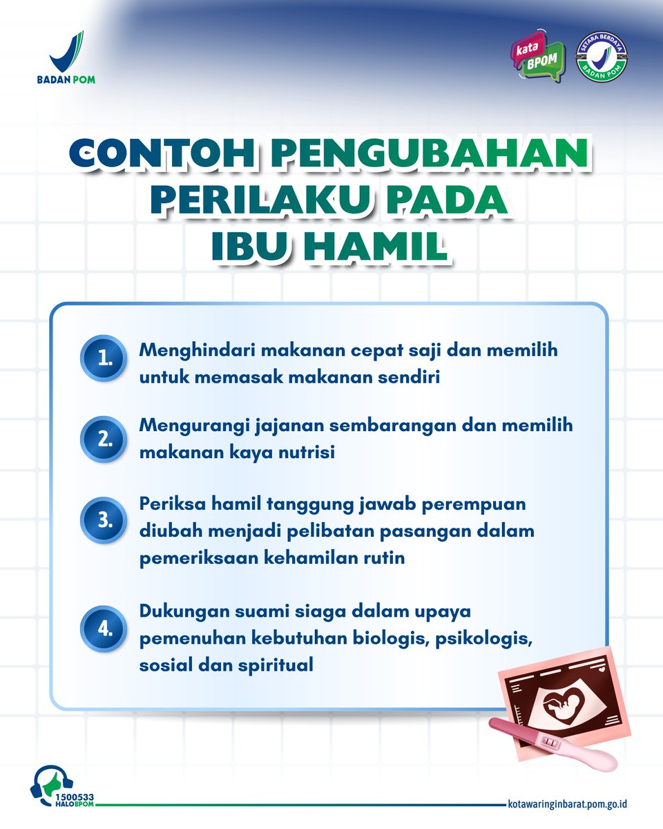 bpomkobar's tweet photo. Stunting Itu Nggak Terjadi Tiba-Tiba Lho !

#HaloSahabatBPOM, banyak yang mikir stunting cuma soal anak kurang makan. Padahal, penyebabnya jauh lebih kompleks. Mulai dari pola makan, pola asuh, kebiasaan sehari-hari, sampai kesehatan ibu sejak masa kehamilan. https://t.co/vS5HRkPYtg