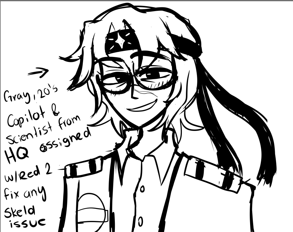 radiospouse's tweet photo. when you meet your copilot and u lowkey fall in love with them (they think you're autistic... thing that makes them like you) #NavCap wip https://t.co/ur1UQEKxZH