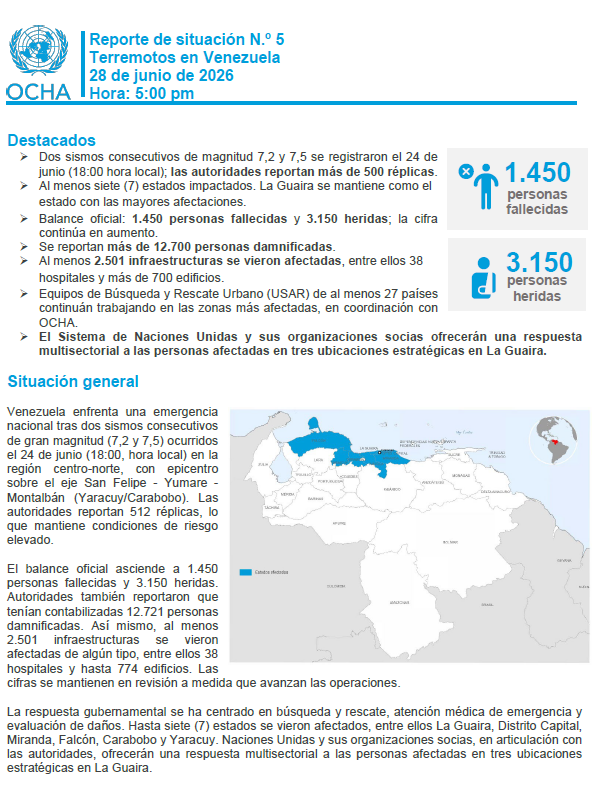 UNOCHA_Americas tweet picture