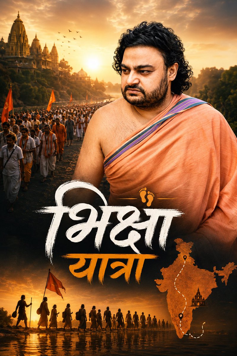 swamidipankar's tweet photo. भिक्षा यात्रा को लेकर एक भाई ने बहुत सुंदर चित्र बनाकर भेजे हैं। स��चा आपसे साझा करूँ। 

आपका साथ ही मेरी बात है..!! #भिक्षा_यात्रा 

जय श्री राम https://t.co/cPactUjyBW