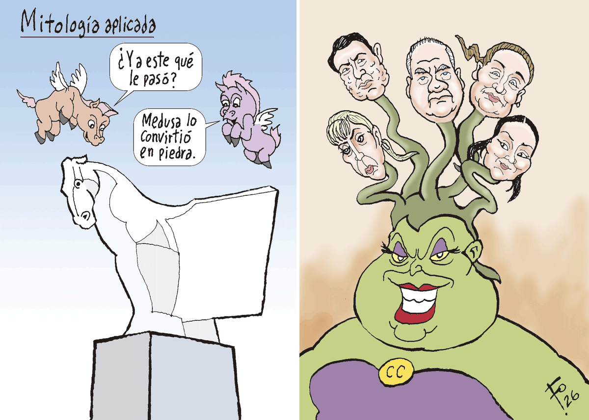 prensa_libre's tweet photo. #EnClaveDeFo | El genial Fo nos presenta este lunes 29 de junio la caricatura titulada: “Mitología aplicada”. https://t.co/umXx2KF0dt
