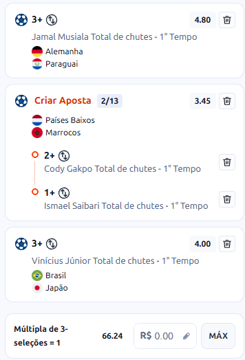 tipsterluska's tweet photo. 🎯 Montei essa ODD 66.24! 

💸Quem vem junto?🙏🍀