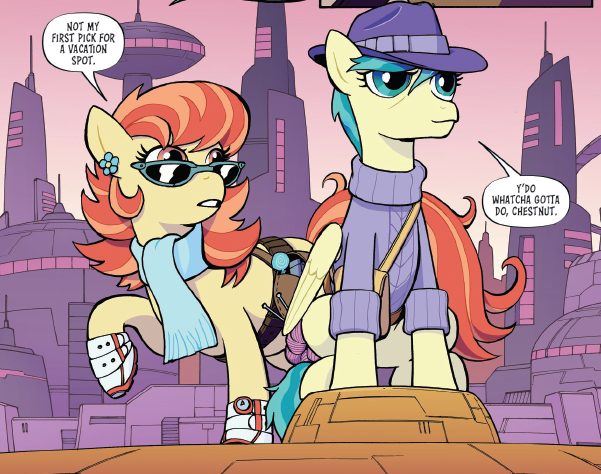 RandomSecrets1's tweet photo. Today is Scootoloo's aunts, Holiday and Lofty from My Little Pony Friendship is Magic. They were created by @mktoon and @NicoleDubuc  as well as being voiced by Jackie Blackmore(Holiday) and Saffron Henderson(Lofty). https://t.co/H64FNvrxSw