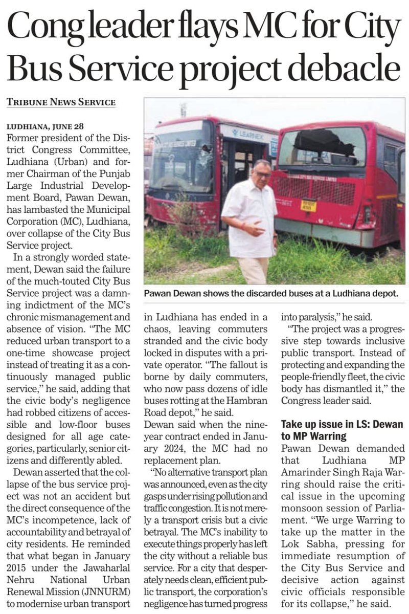 DewanPawan's tweet photo. Public Issue | Media Coverage - Ludhiana's City Bus Stop Concern #PublicIssue #MediaCoverage #CityBus #BusStop #Ludhiana #PublicTransport #CivicIssues @RajaBrar_INC @harjotbains @mcldhofficial
@dcludhiana https://t.co/tL6T0o35o0